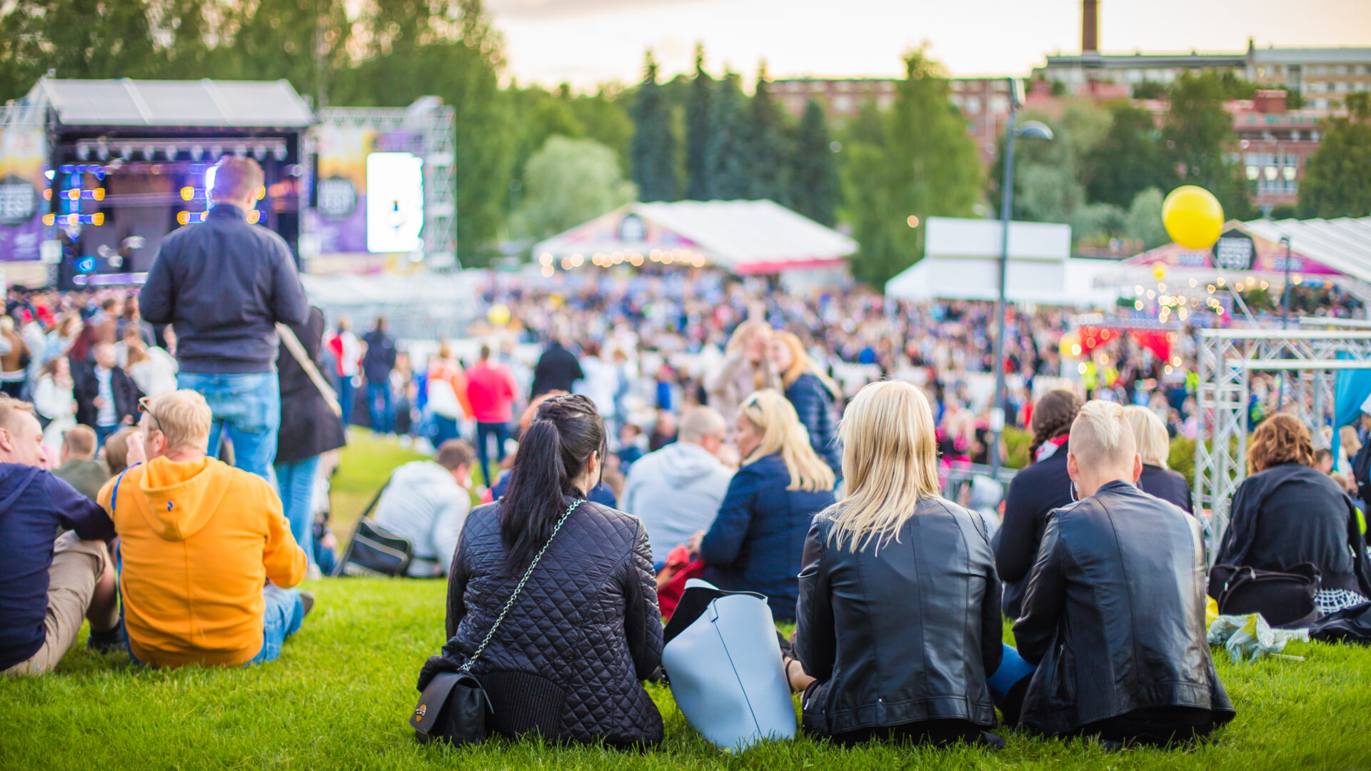 Tammerfest Ratinanniemessä.